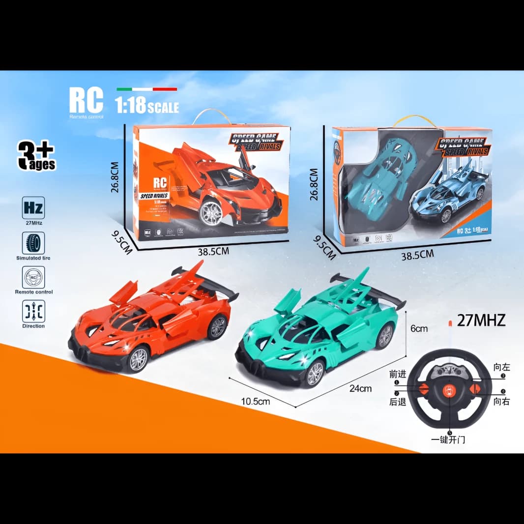 Remote-Controlled Racing Car