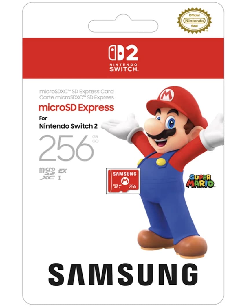 Samsung microSD Express 256GB for Switch 2
