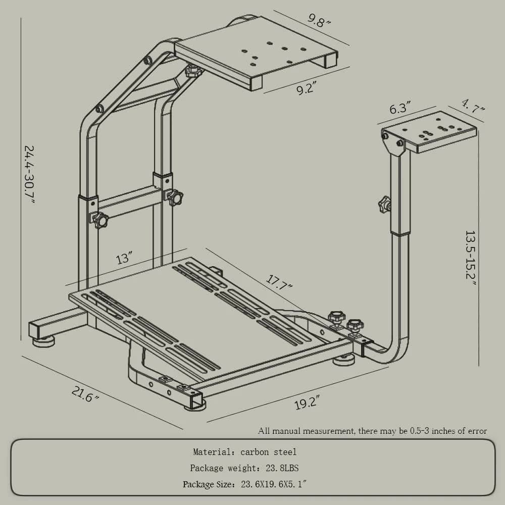 HAPPYGAME 6020 Steering Wheel Stand