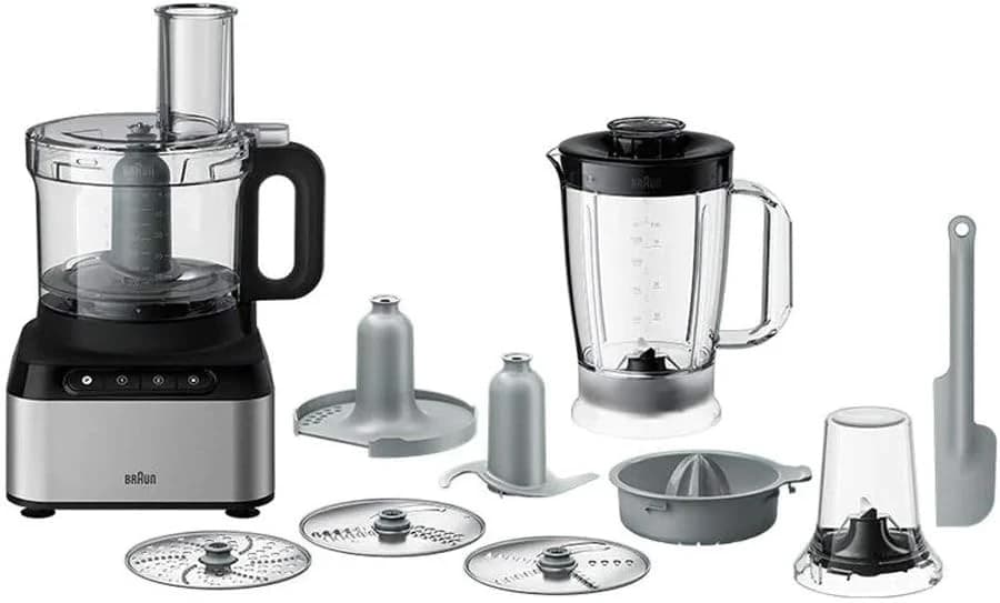 Braun 11-in-1 Food Processor, 800W Power
