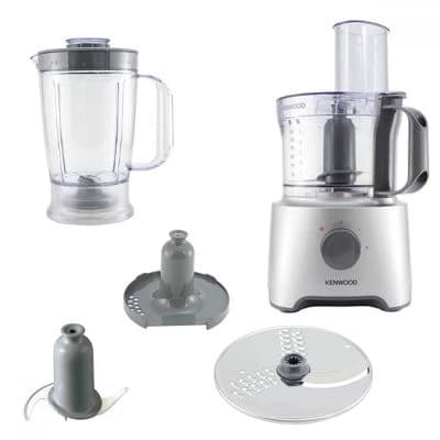 Kenwood Food Processor, 800W, 1.2L, Stainless Steel Color
