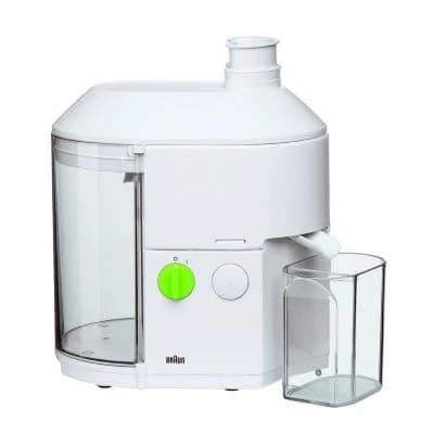 Braun Fruit Juicer, 240 Watts, White