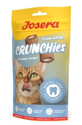 Crunchy Cat Snack with Creamy Filling and Anti-Tartar