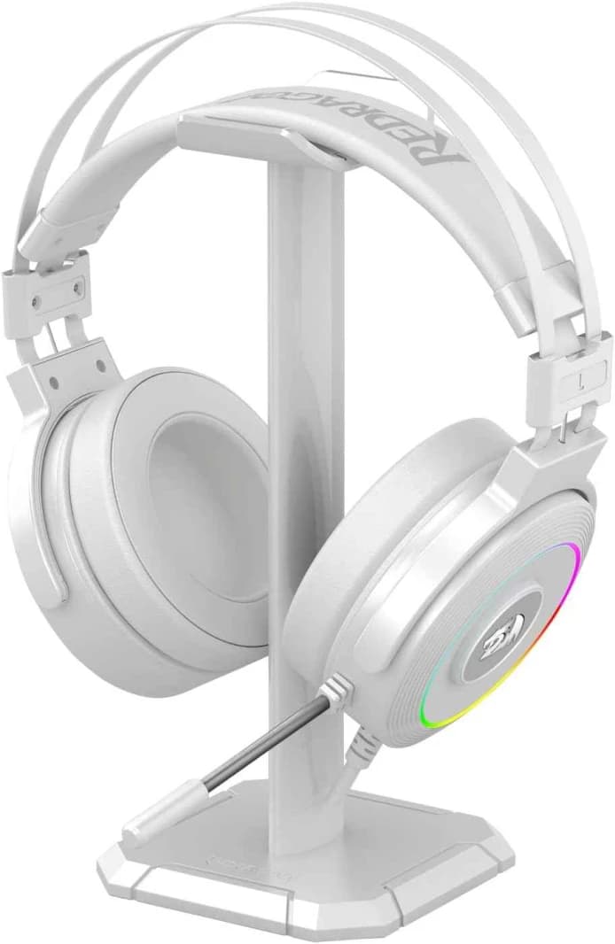 Redragon LAMIA 2 H320 white, USB RGB Gaming Headset with stand