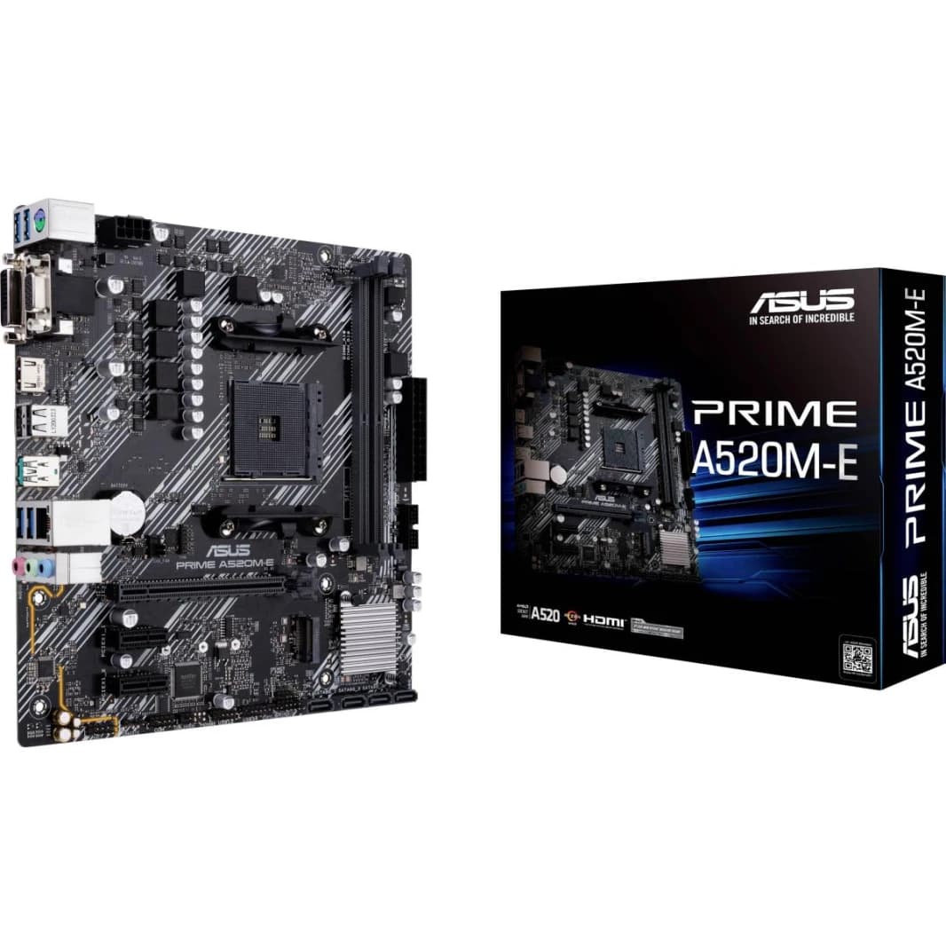 Asus Prime A520m-e Amd A520 (ryzen Am4)