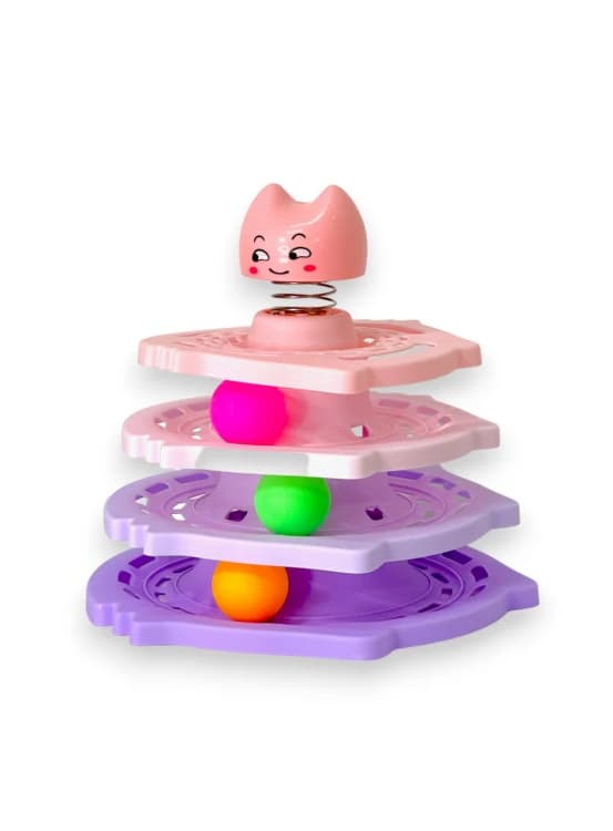 INTERACTIVE CAT TOY 5 LEVELS