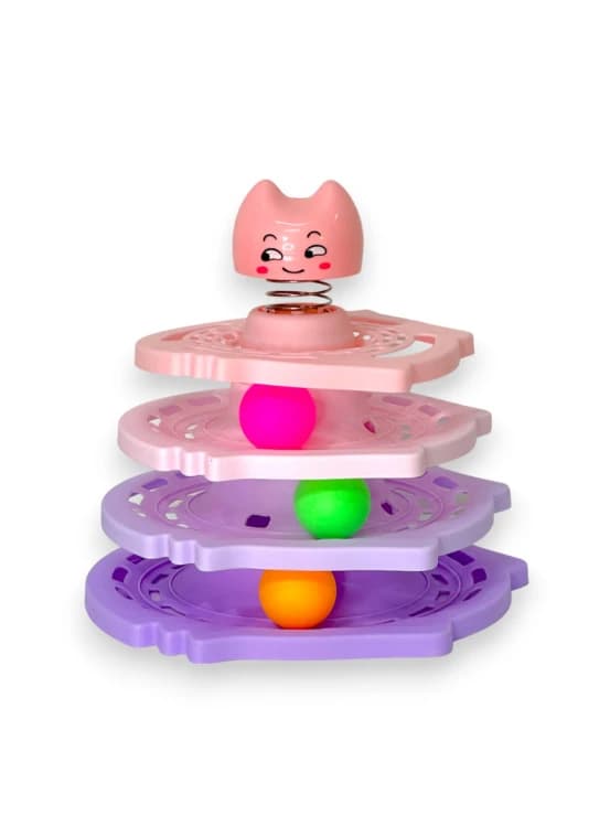 INTERACTIVE CAT TOY 5 LEVELS