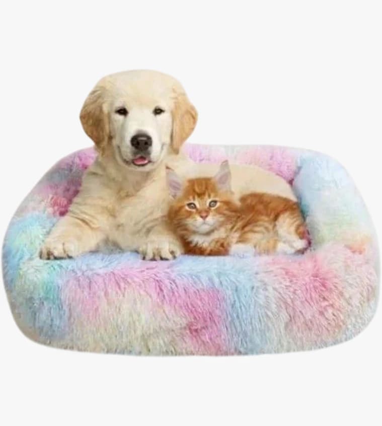 Cat and dog bed 60 cm multi colors