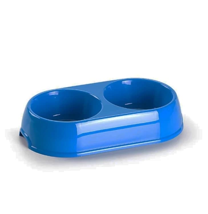 Small Italian-Made Double Dish for Cats