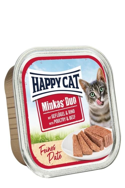 Happy Cat Minx Duo Chicken and Beef Pâté