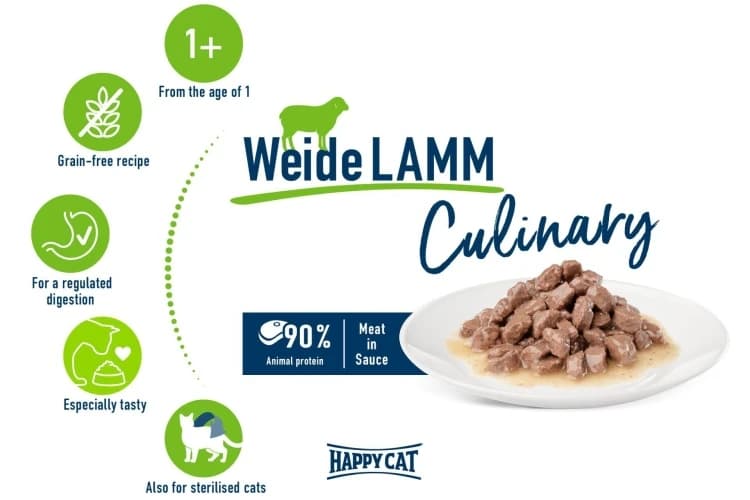 Happy Cat Lamb for Neutered Cats