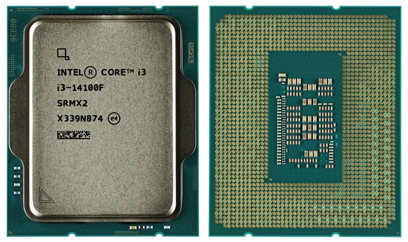 Intel Core i3-14100F Desktop Processor - 4 Cores up to 4.7 GHz, Tray