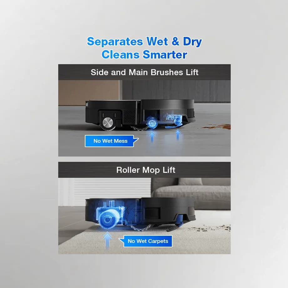مكنسة وممسحة الروبوت ECOVACS DEEBOT X11 OmniCyclone