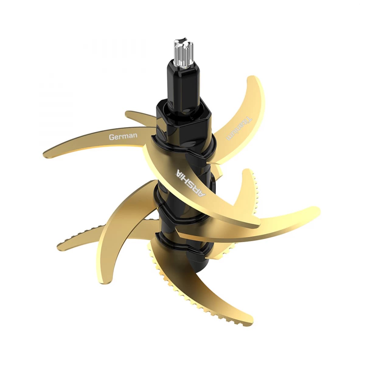 Arshia Titanium Blade Chopper 800W 3L Black