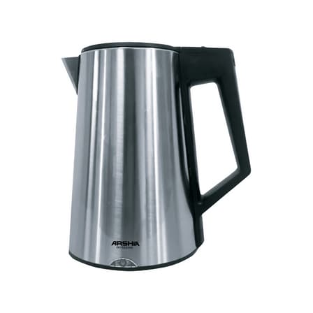 Arshia Electric Stainless Steel Water Kettle 1.7L 1800W