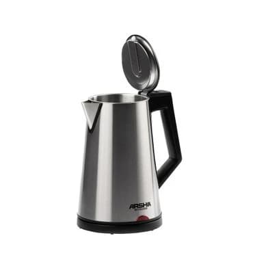 Arshia Electric Stainless Steel Water Kettle 1.7L 1800W