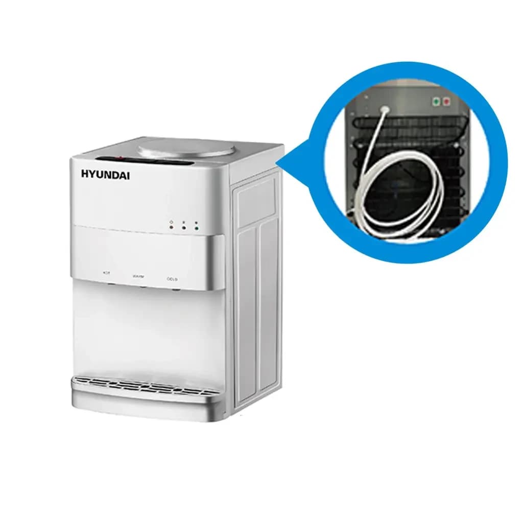 Hyundai Water Cooler Table Direct to Tap - Black