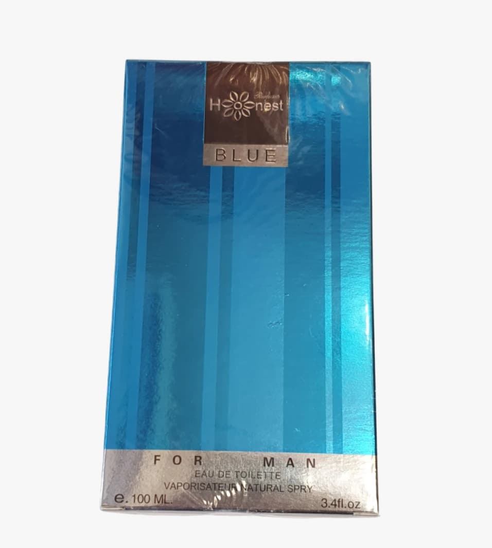 Honest Blue Perfume for Men with Captivating Blue Design and Refreshing Scent for Special Occasions