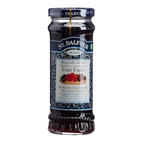 St.Dalfour Jam Four Fruit 284 Gram