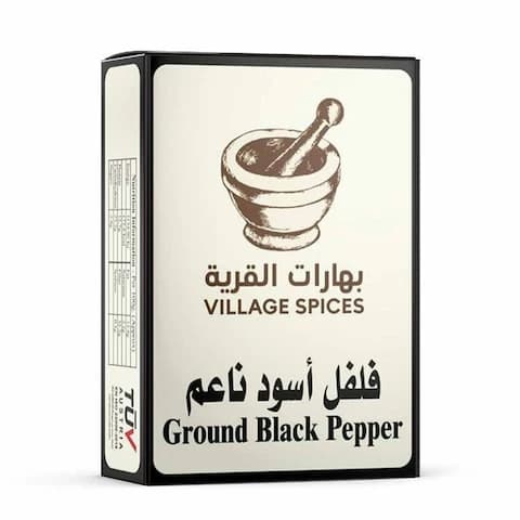 Village Black Pepper Ground 60 Gram
