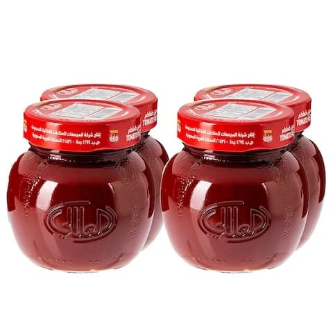 Alalali Tomato Paste 130 Gram 4 Pieces