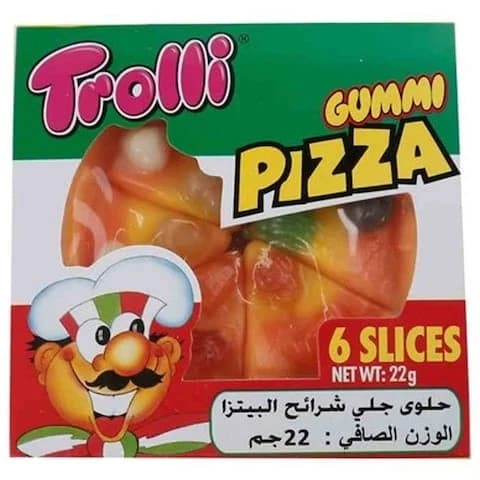 Trolli Gummi Candy Pizza 22 Gram