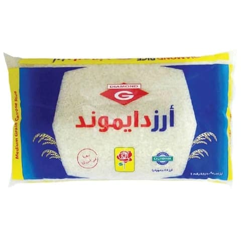 Diamond Medium Grain Rice 3.5 Kg
