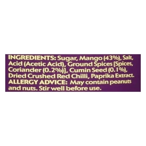 Patak's Chutney Mango Mild 210 Gram