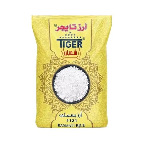 Tiger Rice Indian Basmati 1121 800 Gram