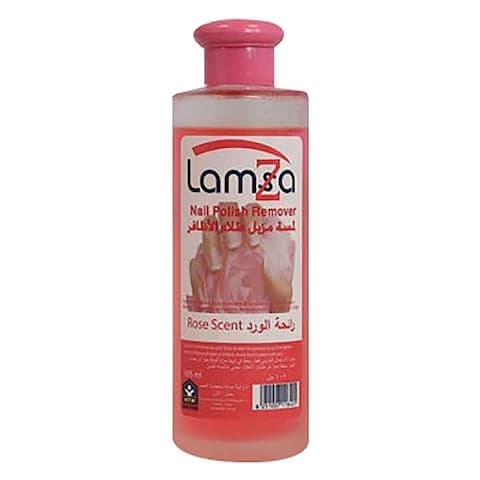 Lamsa Nail Polish Remover Rose Scented 200 Ml