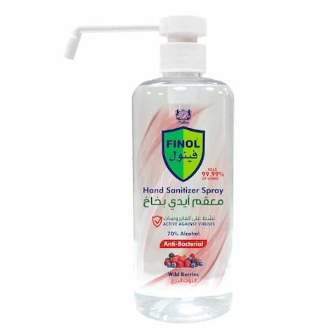 Finol Hand Sanitizer Spray Wild Berries Scent 500 Ml