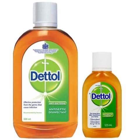 Dettol Antiseptic Disinfectant 500 Ml + 125 Ml Free