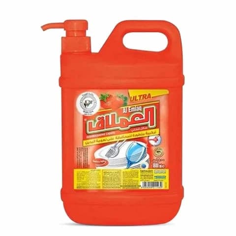 Al Emlaq Dish Washing Liquid Strawberry 1800 Ml