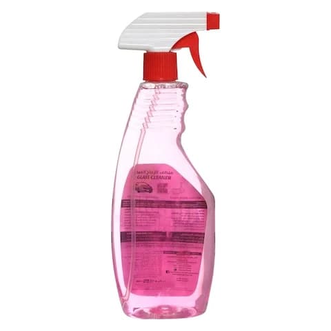 Al Emlaq Glass Cleaner Green Clean Multi-Action With Rose 690 Ml