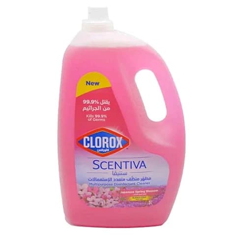 Clorox Multipurpose Disinfectant Cleaner Spring Blossom 3 Liter