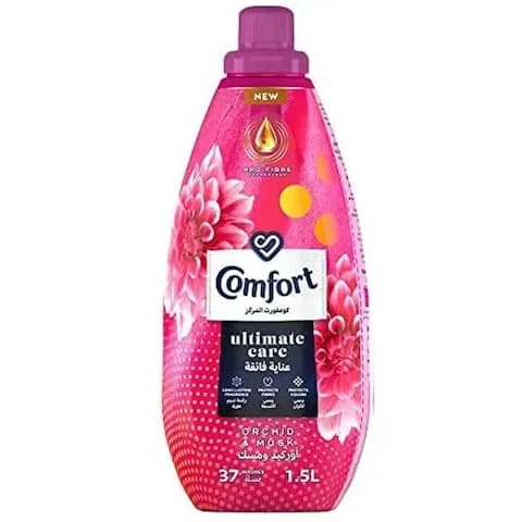 Comfort Fabric Softener Concentrated Essence Orchid And Musk 1.5 Liter