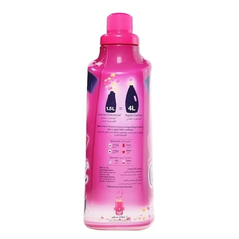 Comfort Fabric Softener Concentrated Essence Orchid And Musk 1.5 Liter