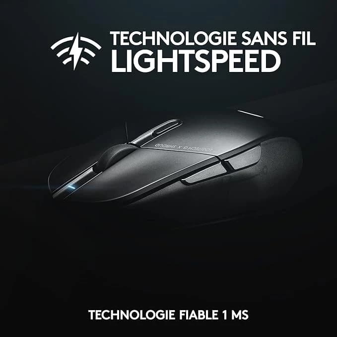 Logitech – Mouse – Wireless – G303 Shroud – Black