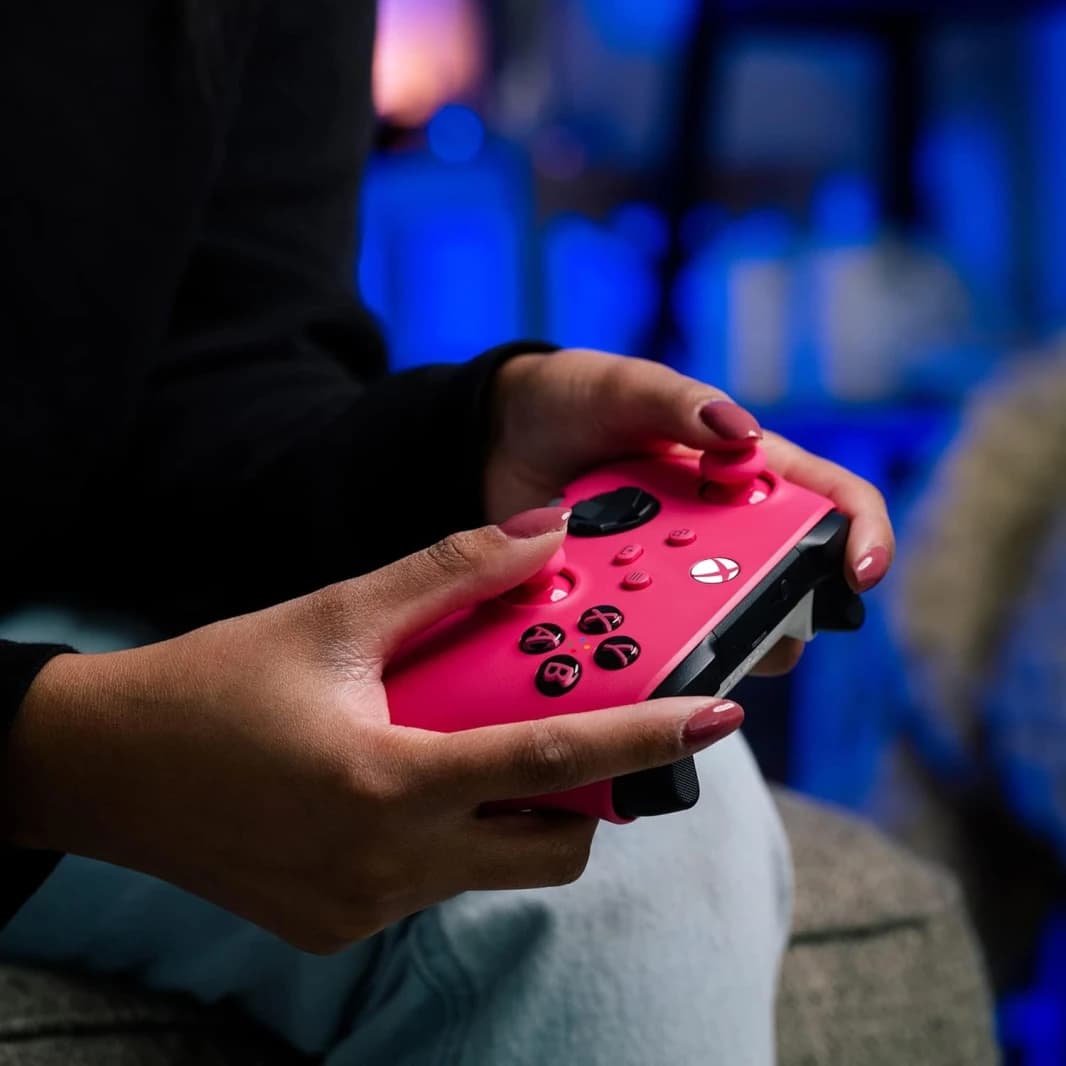 Xbox – Gaming Controllers – 1914 Wireless Controller for Xbox – Deep Pink