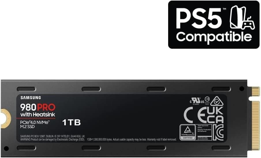 Samsung 990 EVO Plus 1TB PCIe 7150 MB/s Gen 4 NVMe M.2 Internal SSD