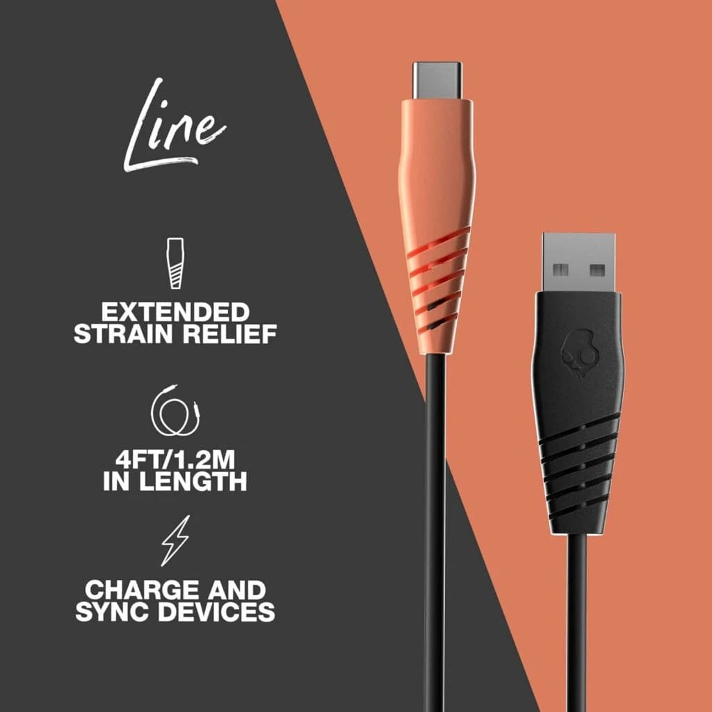 Skullcandy – Data Cables & Adapters – Line USB-A to Type-C Cable