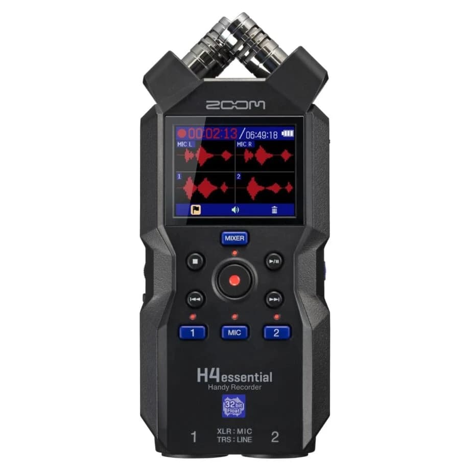 Zoom H4 Essential 4-Track Handy Recorder – 2024 Model