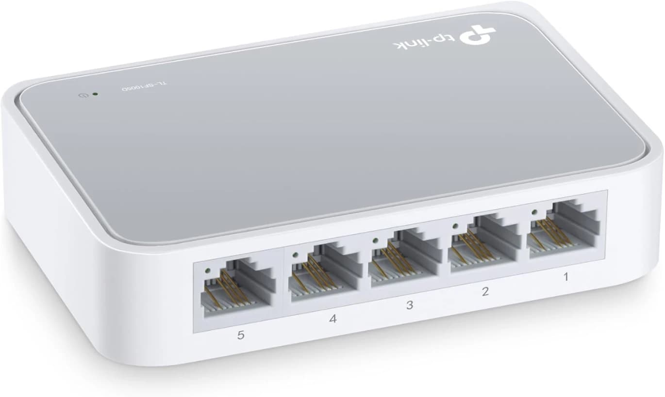 TP-Link SF1005D 5-Port 10/100Mbps Desktop Switch – Reliable & Fast
