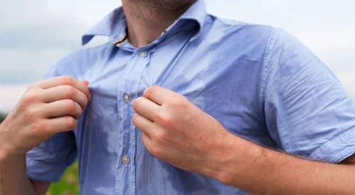 What is sweating and why does it occur