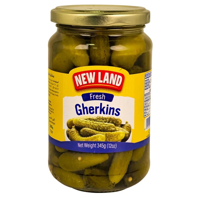 New Land Fresh Gherkins 345g