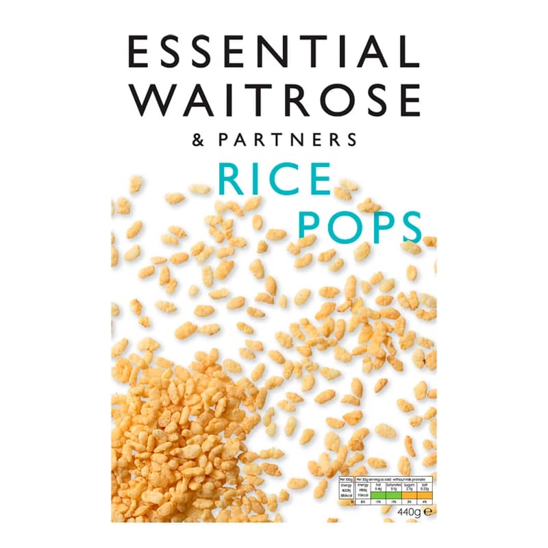 Waitrose Essential Rice Pops 440g