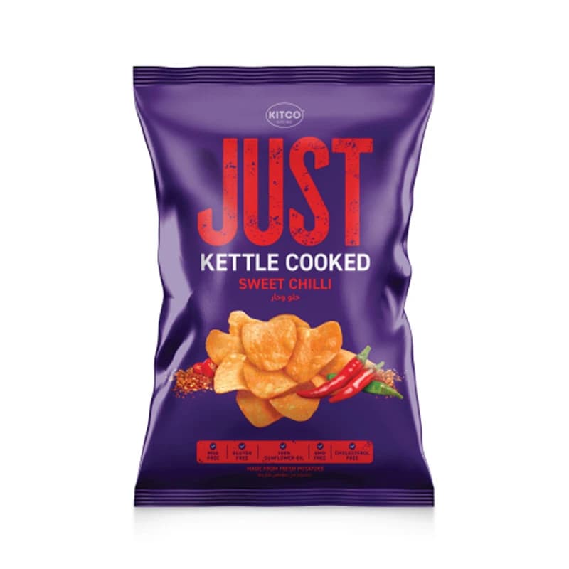 Kitco Just Kettle Cooked Sweet Chilli Potato Chips 150g