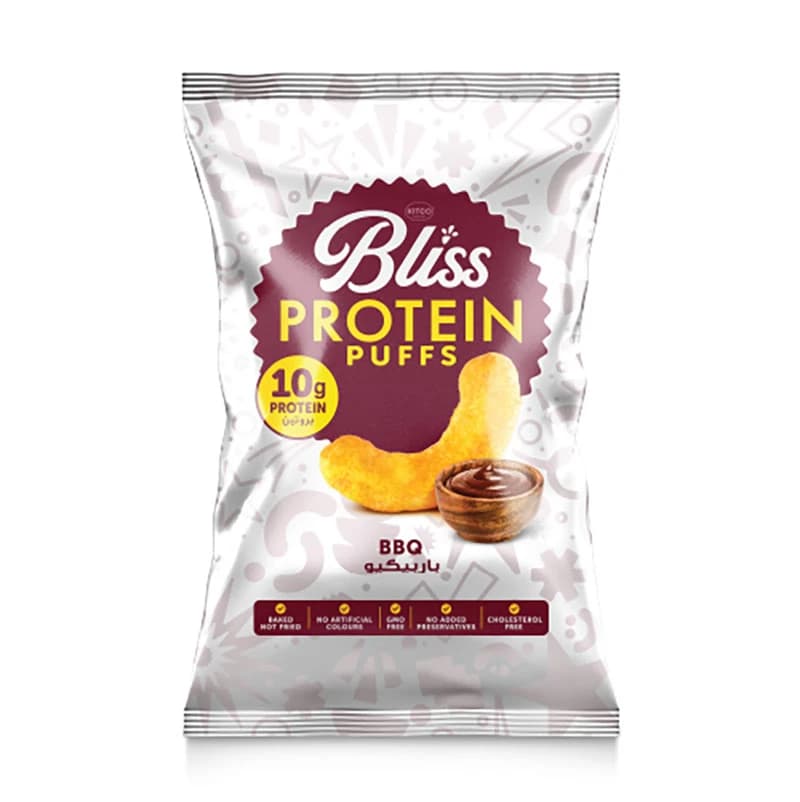 Kitco Bliss Pro BBQ Protein Puffs 50g