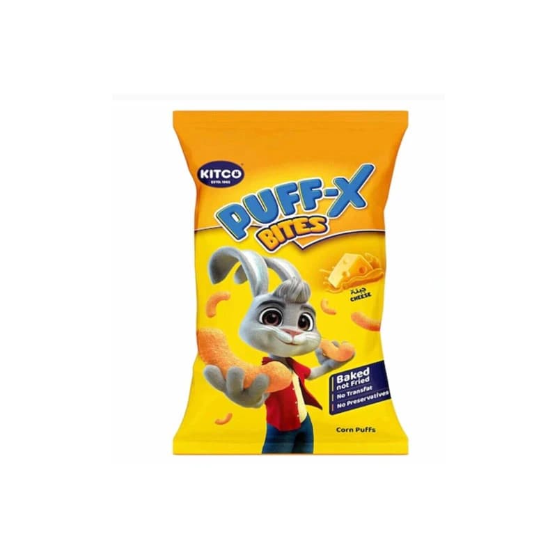 Kitco Puff-X Bites Corn Puff Cheese 16g