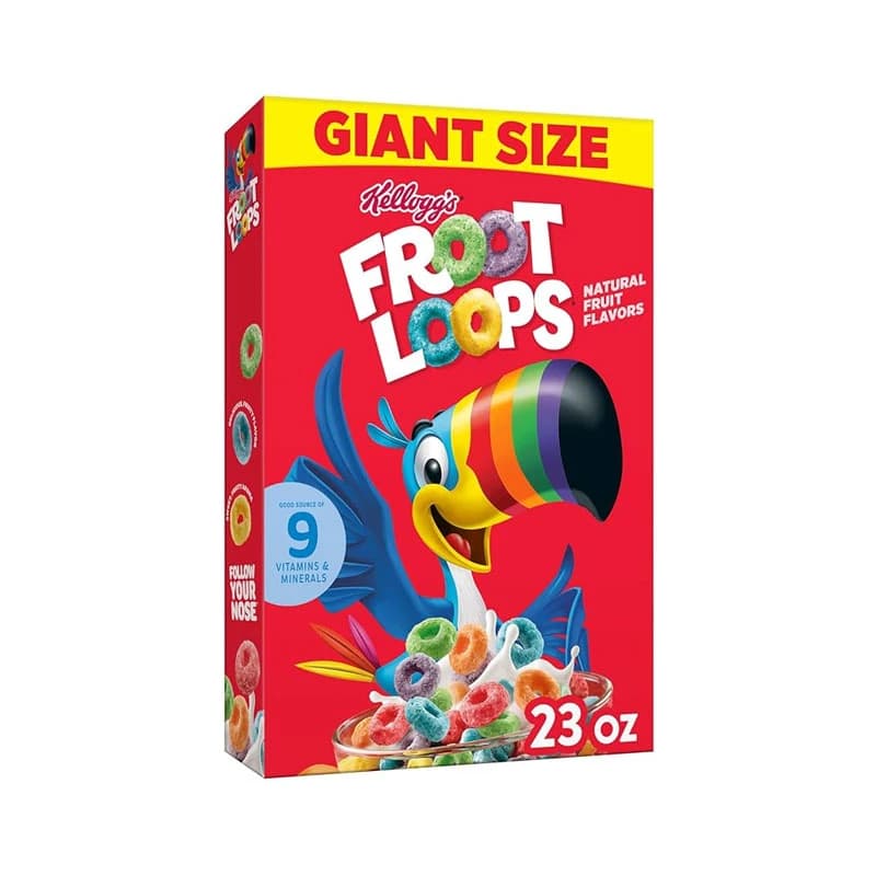 Kellogg's Froot Loops Giant Size 652g